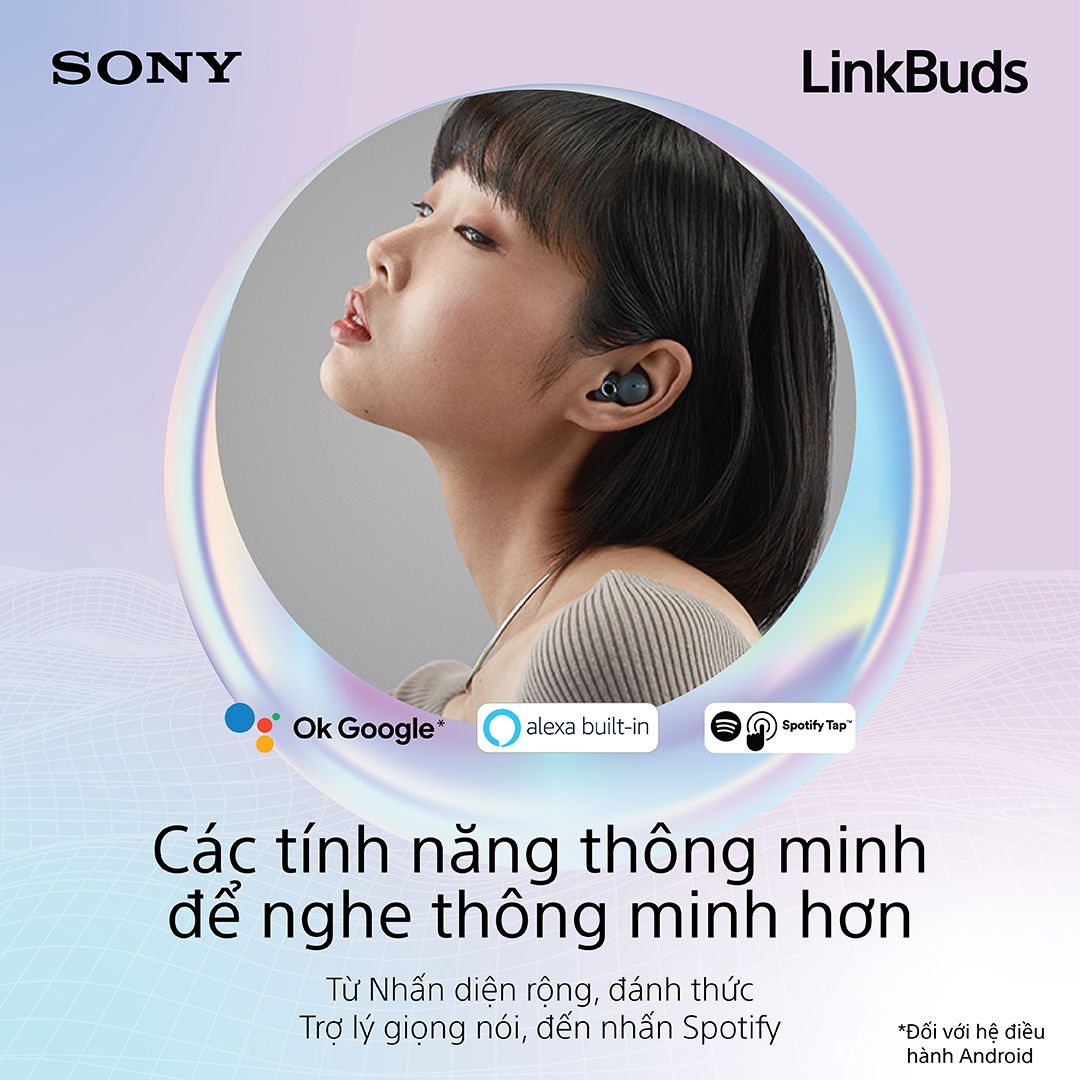 Lên kệ tai nghe không dây Sony LinkBuds, giá 4,5 triệu đồng