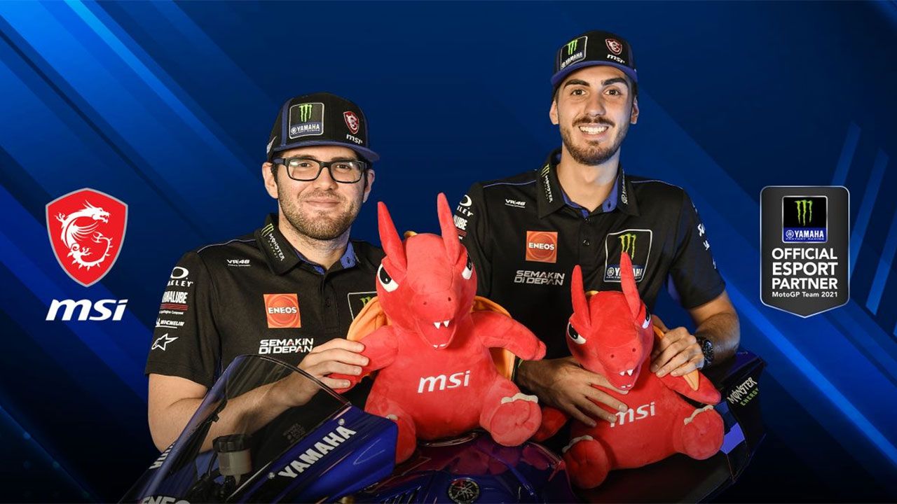 MSI hợp tác đội đua Monster Energy Yamaha MotoGP