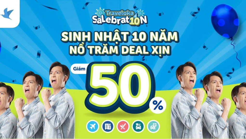 Traveloka kỷ niệm Sinh nhật 10 năm