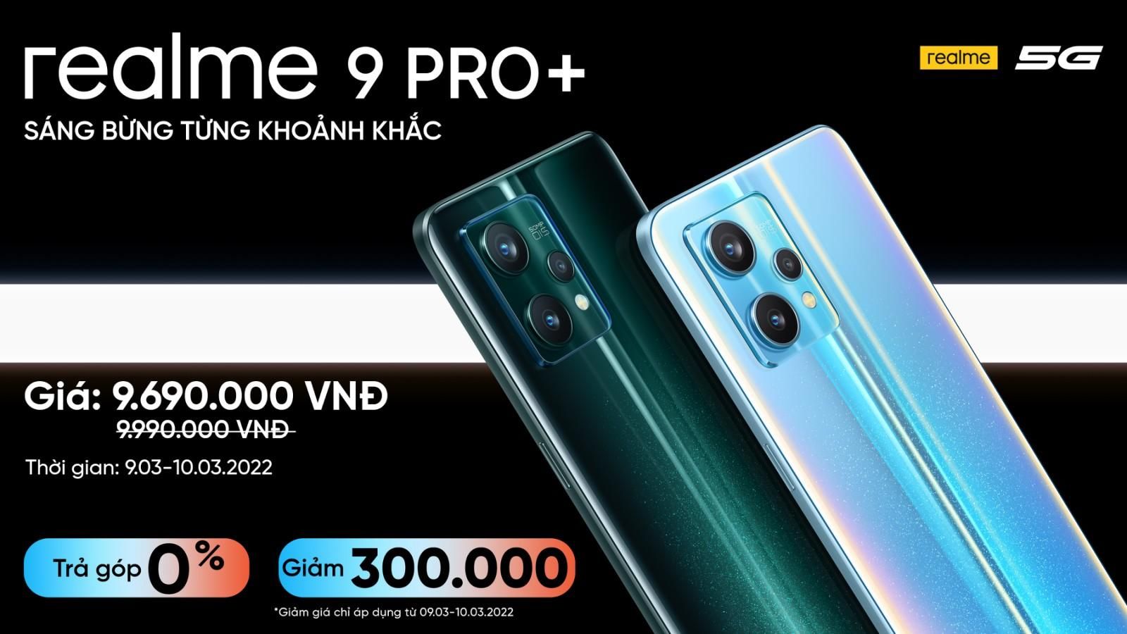 Chính thức công bố giá bán realme 9 Pro Series tại thị trường Việt Nam