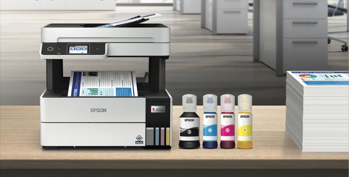 Epson ra mắt dòng máy in EcoTank thân thiện với môi trường