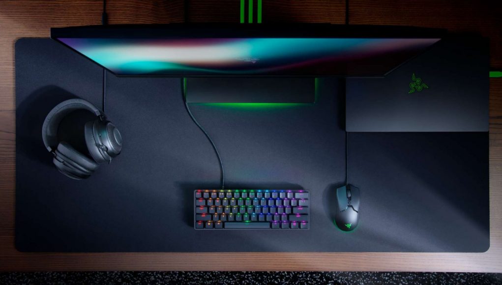 Razer ứng dụng Switch Analog trên bàn phím rút gọn Razer Huntsman Mini Analog