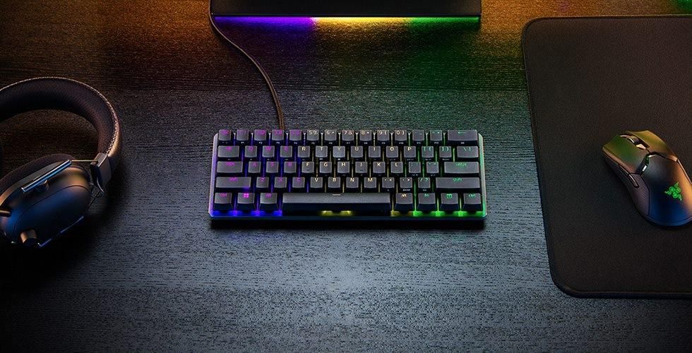 Razer ứng dụng Switch Analog trên bàn phím rút gọn Razer Huntsman Mini Analog