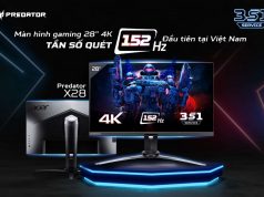 Acer giới thiệu màn hình Predator X28 dành cho game thủ hardcore, giá 59,99 triệu đồng