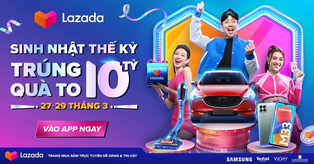 10 hoạt động không thể bỏ lỡ trong sinh nhật thế kỷ của Lazada