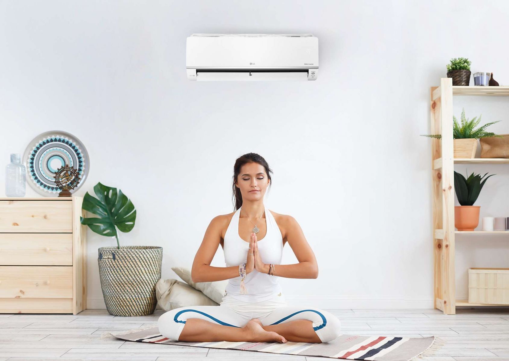 Ra mắt máy điều hòa lọc khí cao cấp LG Dualcool 2022