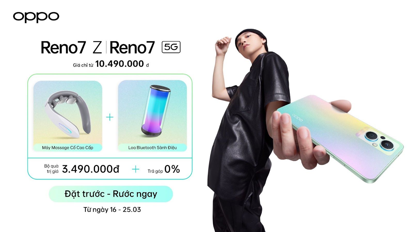 OPPO Reno7 Series 5G ra mắt, giá từ 10,5 triệu đồng