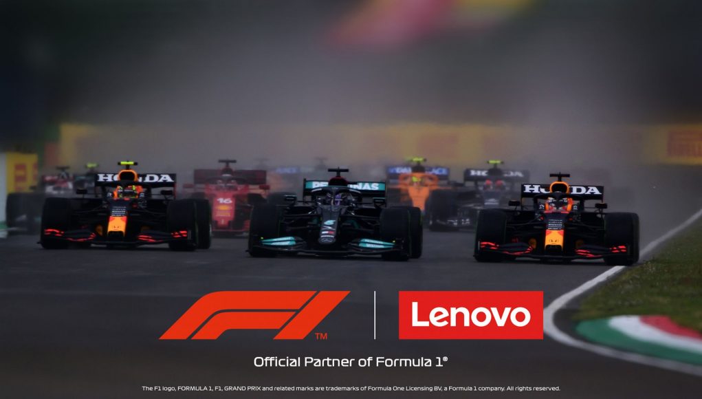 Formula 1 hợp tác với Lenovo để ứng dụng công nghệ hiện đại trong giải đua xe