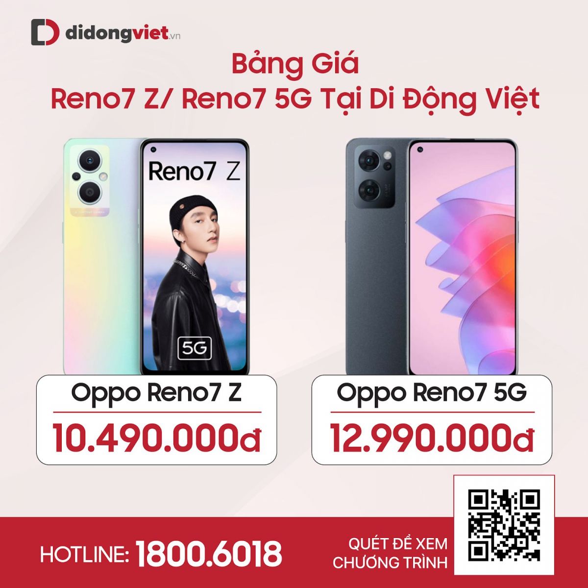 OPPO Reno7 Z và Reno7 5G ra mắt giá từ 10,49 triệu đồng, đặt trước nhận bộ quà tặng đến 4,3 triệu đồng