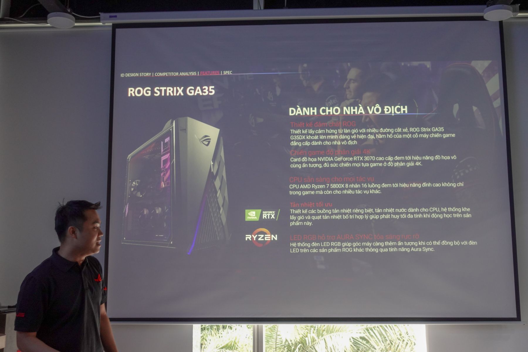 Bộ đôi máy bộ ROG Strix GA35 G35DX và ROG Strix G10DK dành cho cộng đồng game thủ