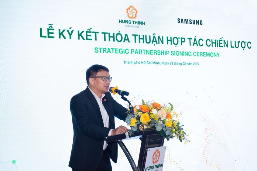 Samsung ký kết hợp tác chiến lược với Tập đoàn Hưng Thịnh