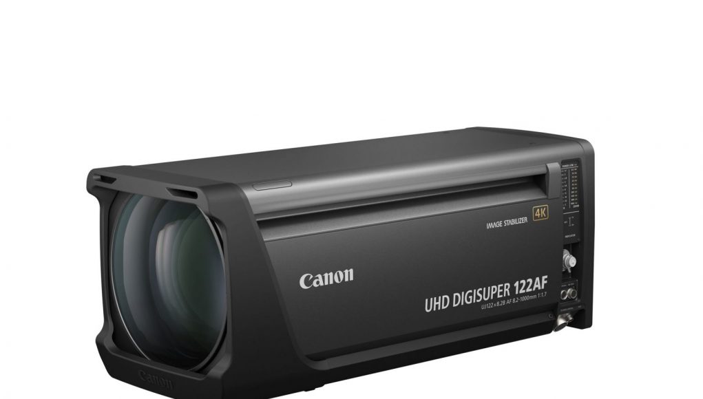 Canon ra mắt ống kính zoom UHD-DIGISUPER 122AF