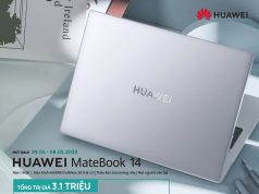 HUAWEI MateBook 14 có thêm bản vi xử lý AMD