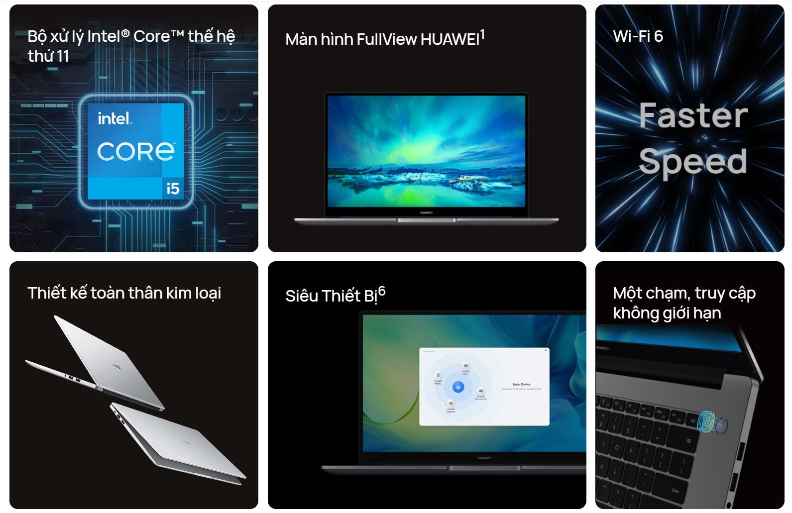 Huawei MateBook D 15 – siêu phẩm đa năng, thiết kế kim loại cao cấp cùng trải nghiệm Siêu Thiết Bị