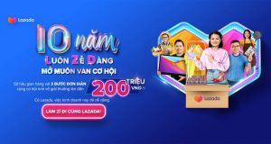 Lazada kỉ niệm 10 năm tiếp sức nhà bán hàng