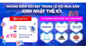 Hàng triệu người tiêu dùng Việt nhận được quà khủng trong lễ hội mua sắm 'sinh nhật thế kỷ' mừng Lazada tròn 10 tuổi