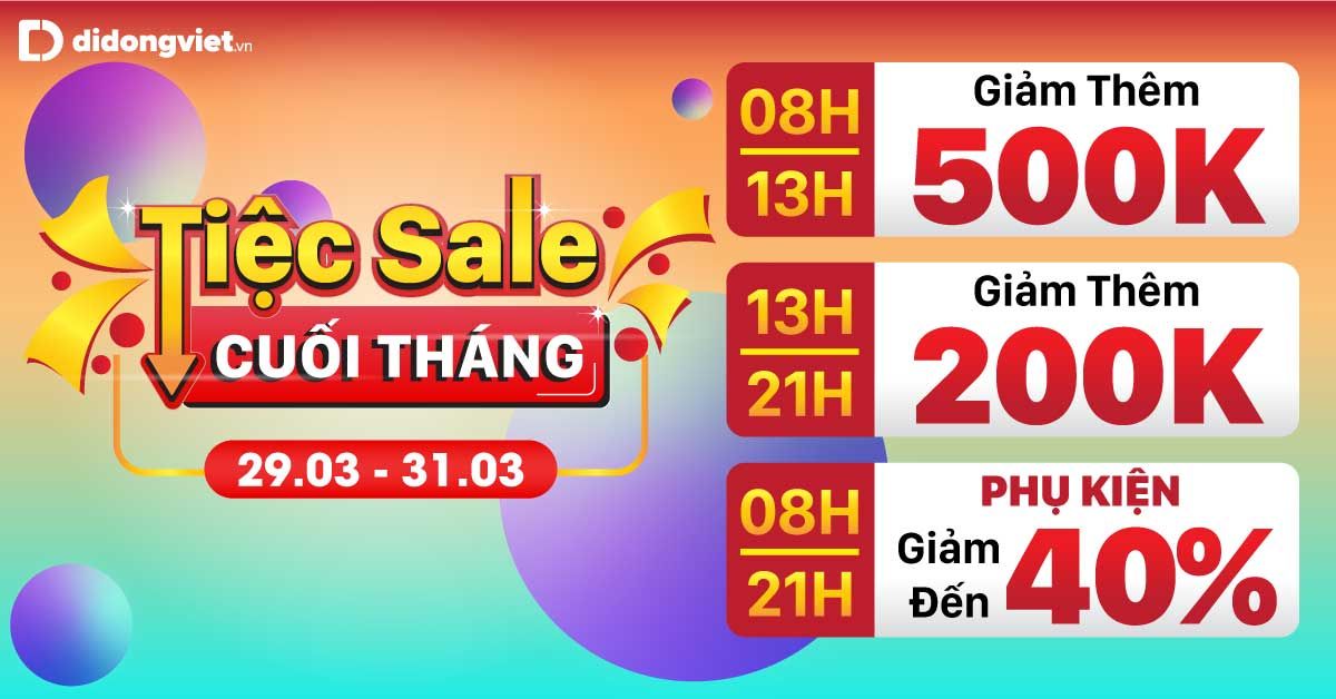 Top 5 smartphone giảm giá nhiều nhất, đáng mua cuối tháng 3