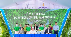 VinFast khởi động dự án trồng rừng “phủ xanh tương lai”