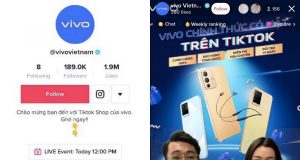 Vivo mở kênh bán hàng trực tuyến TikTok Shop