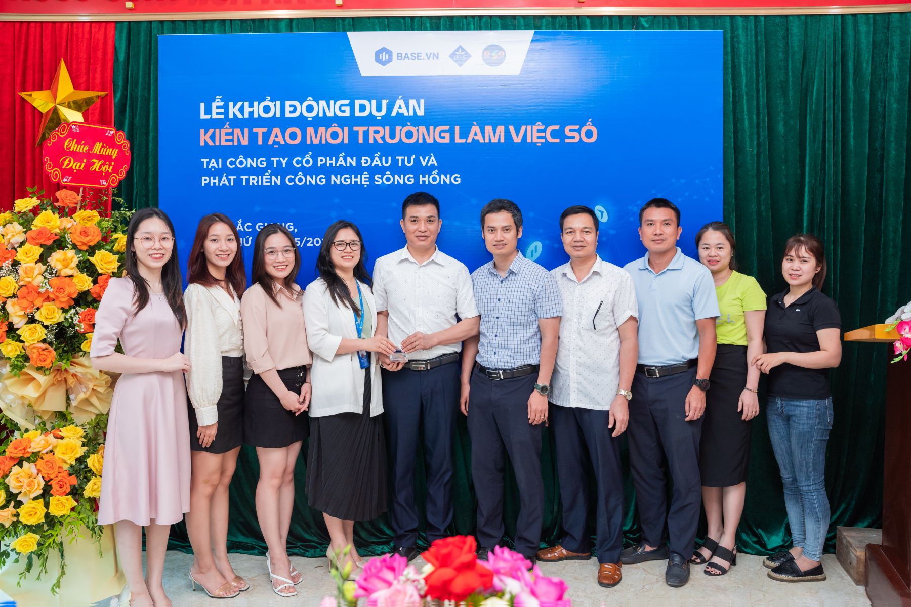 Sở Kế hoạch và Đầu tư Bắc Giang công bố doanh nghiệp tiên phong chuyển đổi số cùng Base.vn