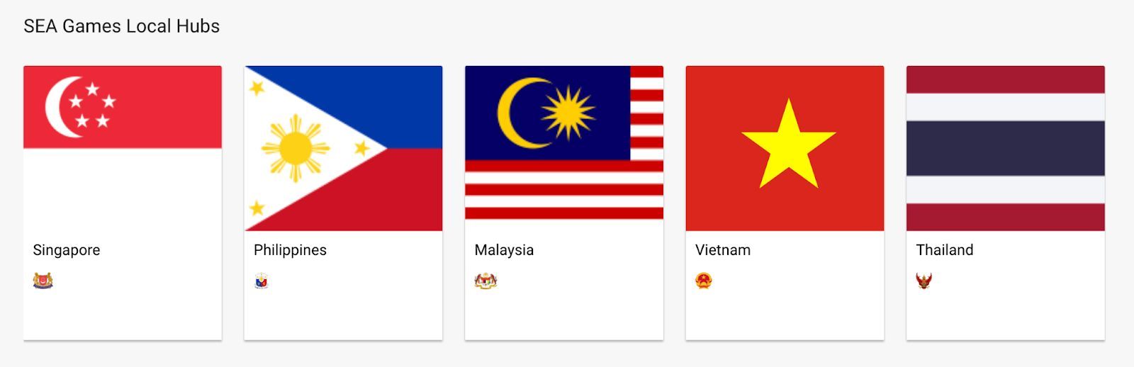 Ra mắt website Google Xu hướng SEA Games 31 