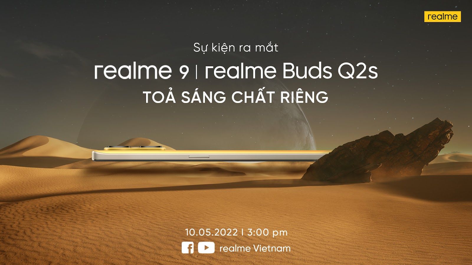 Realme 9 4G ấn định ra mắt ngày 10.5