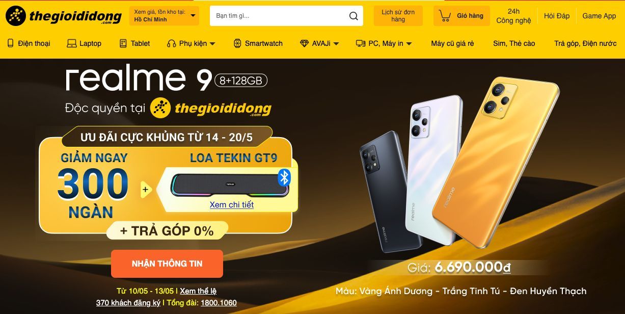 Realme 9 4G: Giá tốt với cấu hình