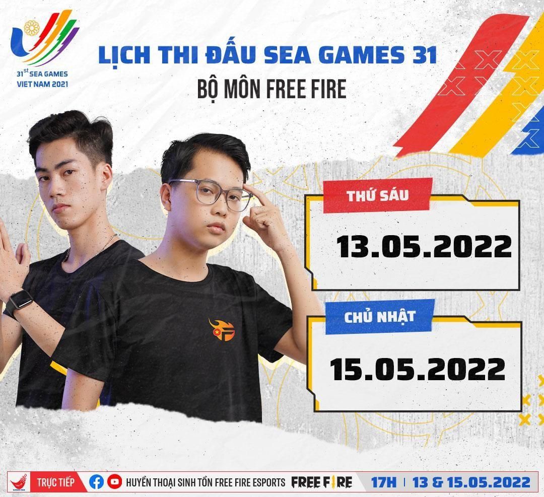 ROG Phone 5s là thiết bị thi đấu bộ môn Free Fire cho SEA Games 31