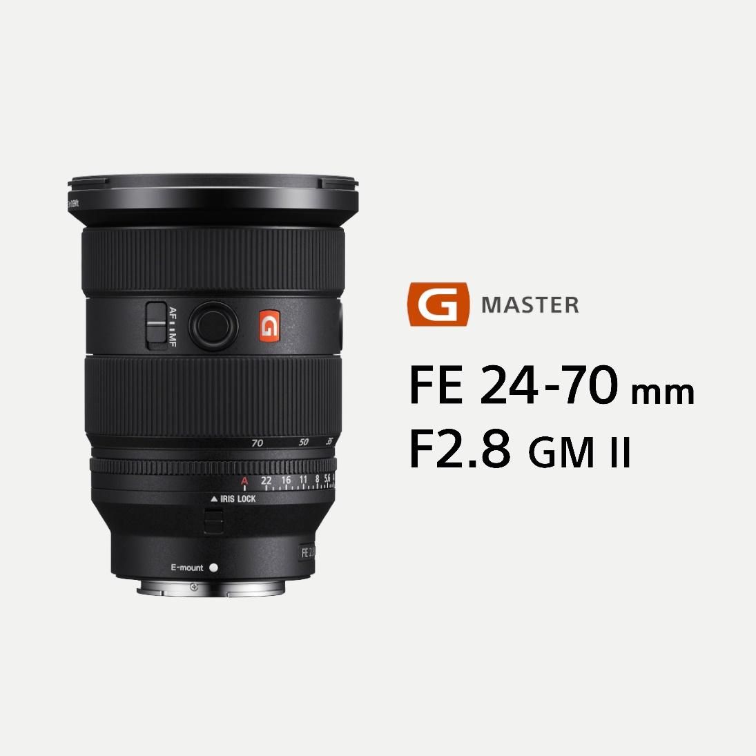 Sony FE 24-70mm 2.8 GM II: Ống kính Zoom nhỏ và nhẹ nhất thế giới