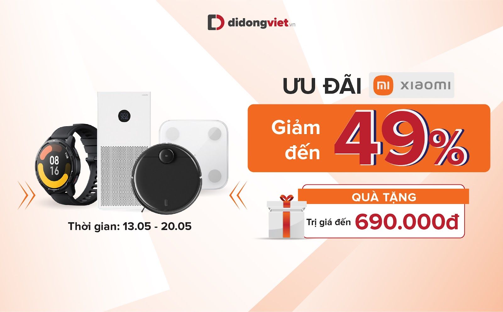 Nhiều thiết bị smart home của Xiaomi đồng loạt giảm giá giữa tháng 5, có thiết bị giá giảm đến 49%