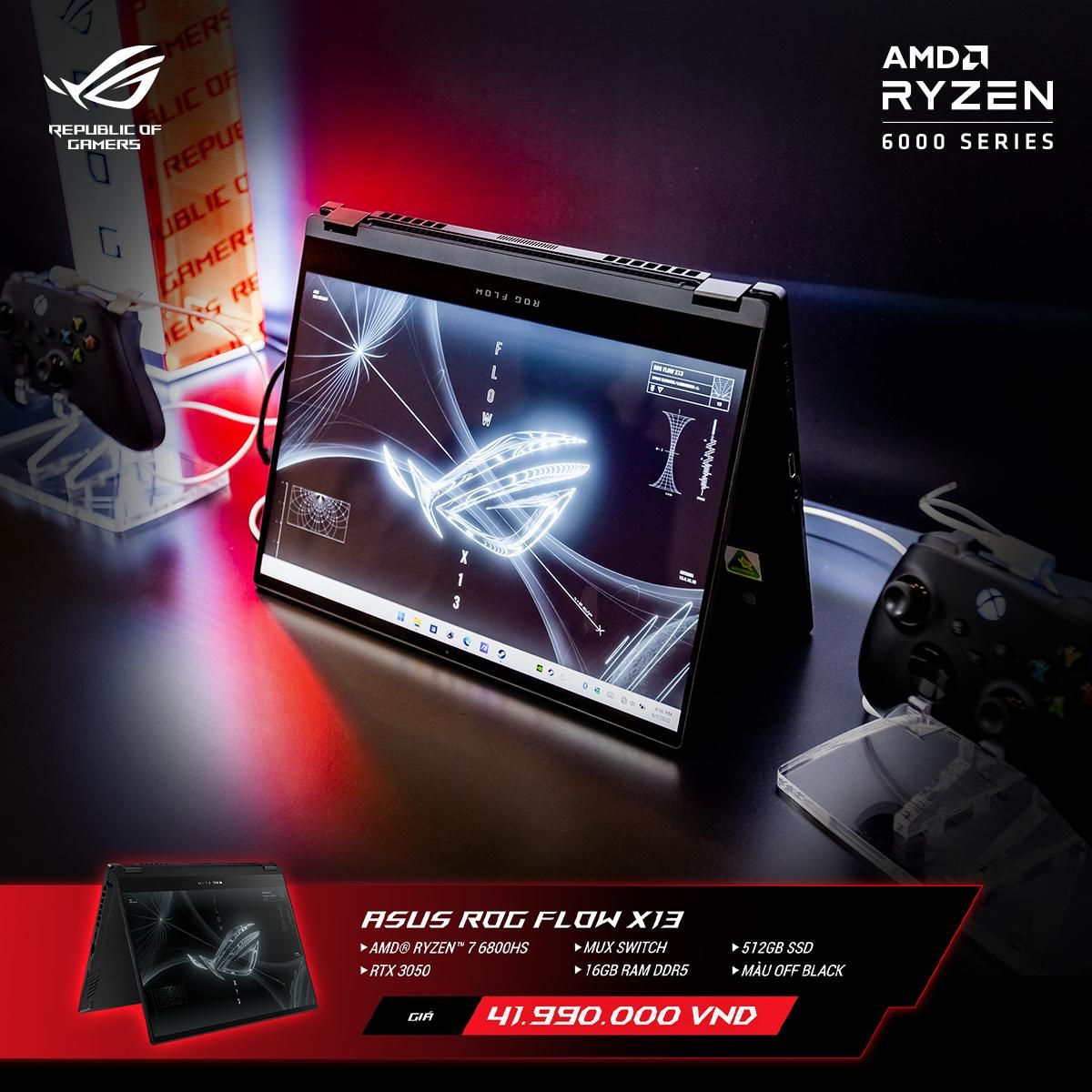 ASUS ROG Flow X13 và ROG XG Mobile