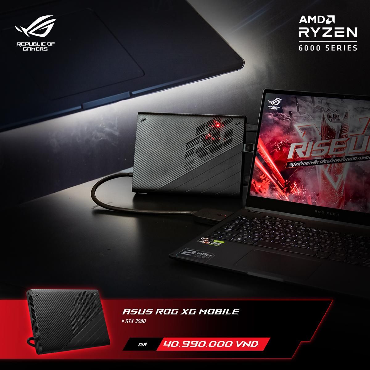 ASUS ROG Flow X13 và ROG XG Mobile