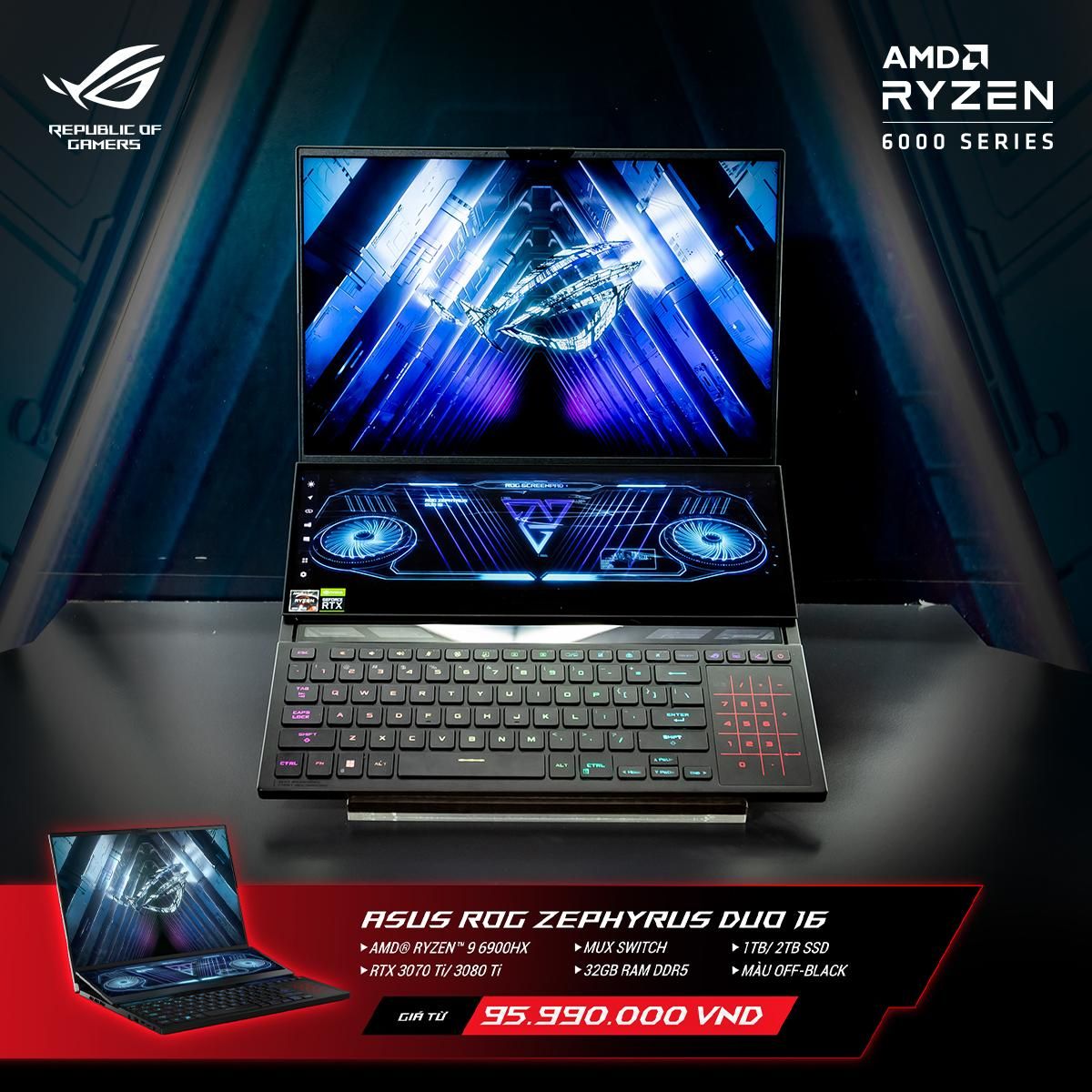 ASUS ROG Zephyrus Duo 16