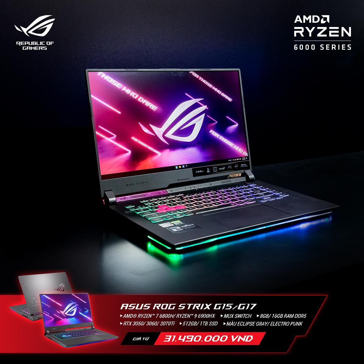 ASUS ROG Strix G15/G17