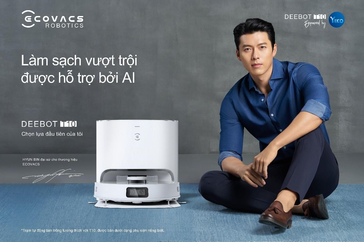 ECOVACS ROBOTICS ra mắt DEEBOT T10