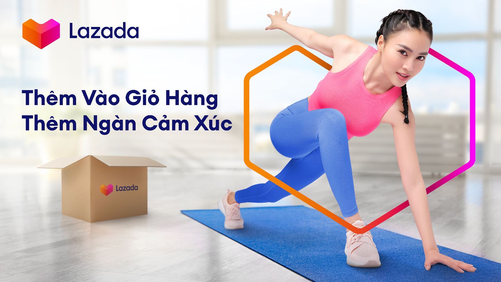 Lazada công bố thương hiệu 'thêm vào giỏ hàng, thêm ngàn cảm xúc'