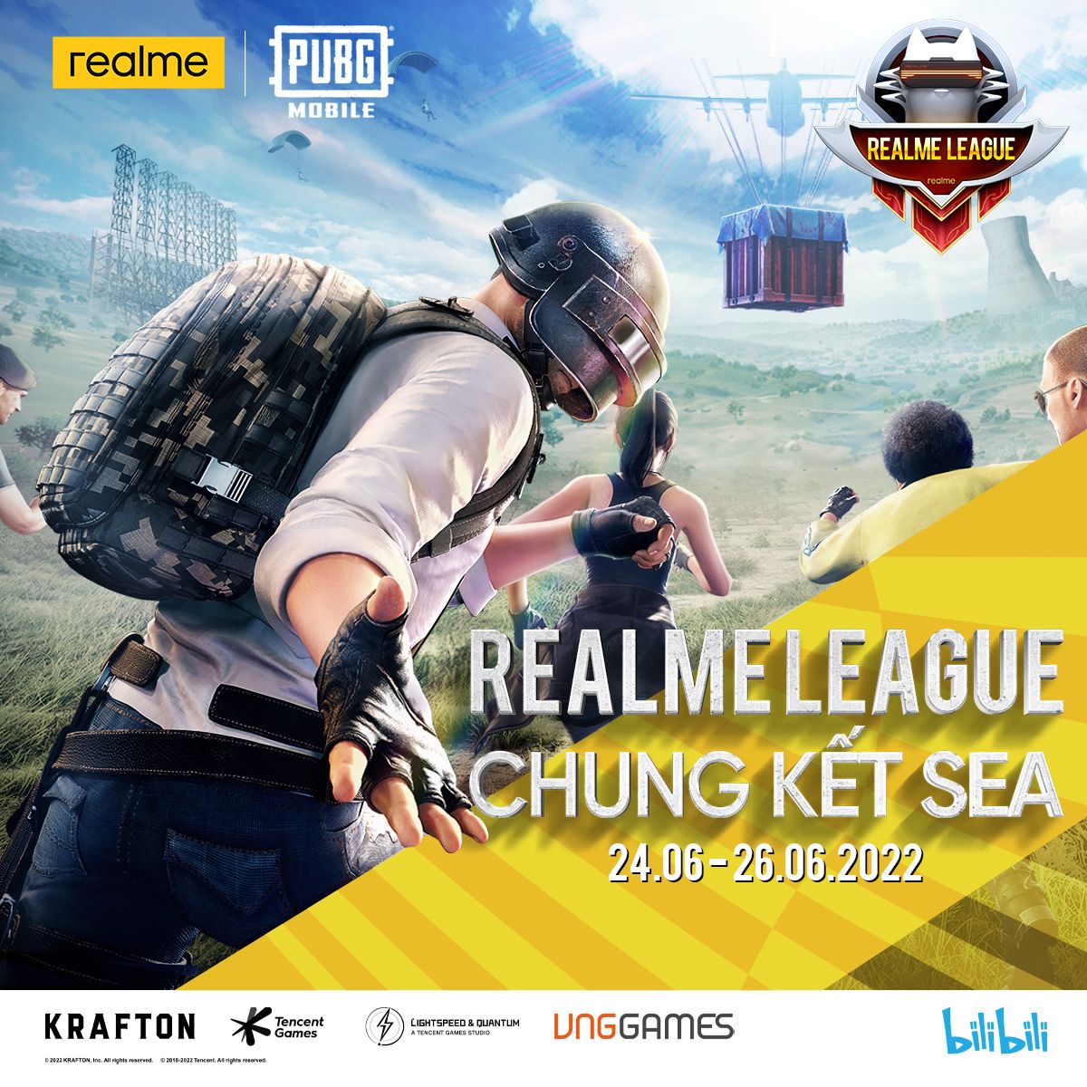 Giải đấu PUBG Mobile tầm cỡ khu vực đầu tiên được realme tổ chức sắp bước vào trận chung kết