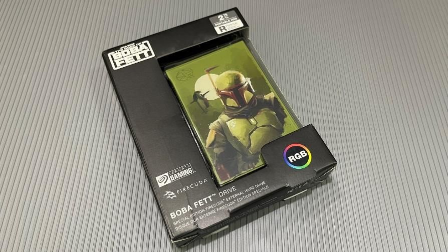 Ổ cứng di động Seagate Firecuda Gaming phiên bản Boba Fett