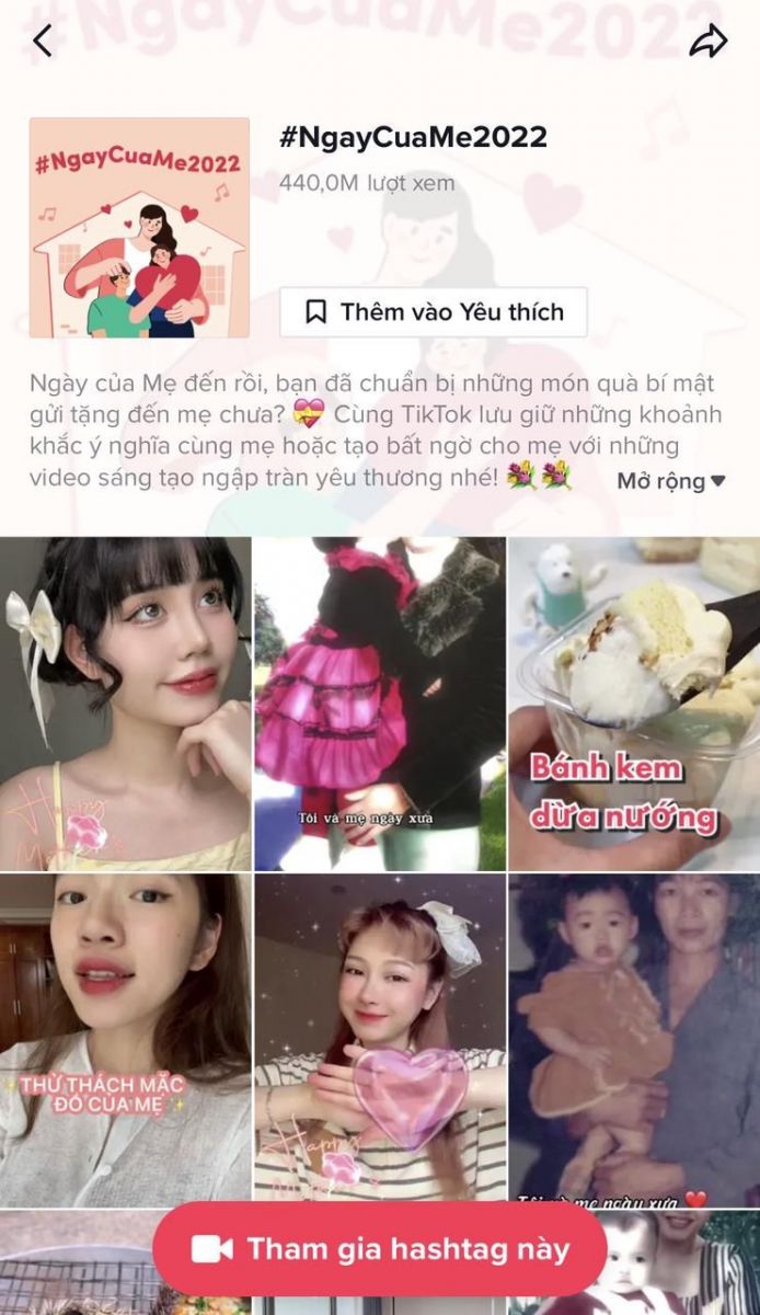 Những xu hướng hàng đầu tháng 5 trên TikTok