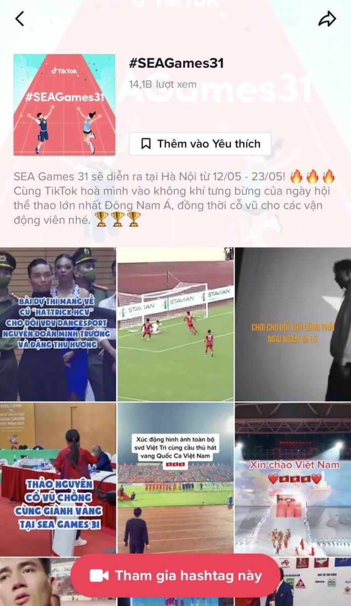 Những xu hướng hàng đầu tháng 5 trên TikTok