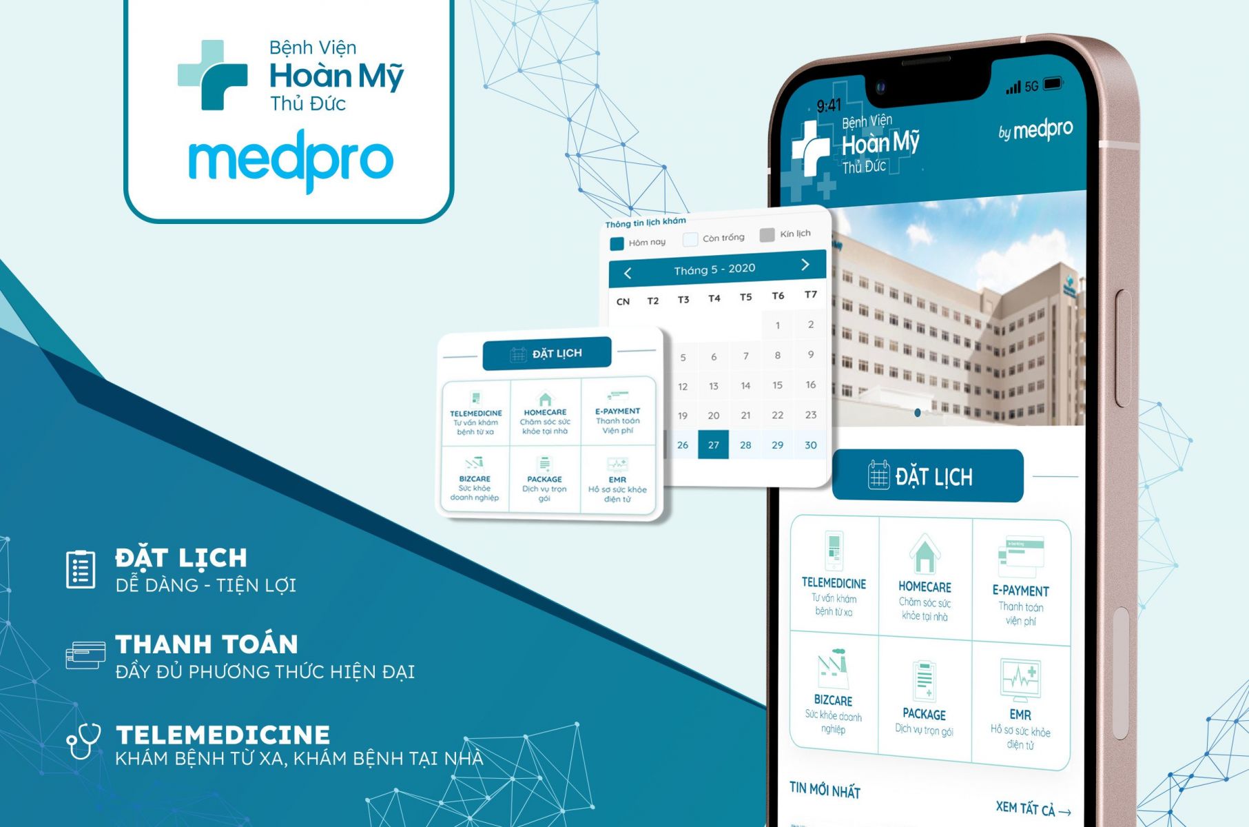 Bệnh viện Đa khoa Quốc tế Hoàn Mỹ Thủ Đức hợp tác cùng MedPro