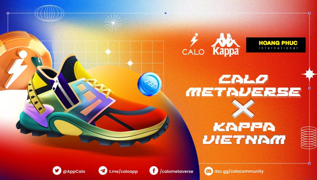 Calo Metaverse hợp tác Kappa Việt Nam