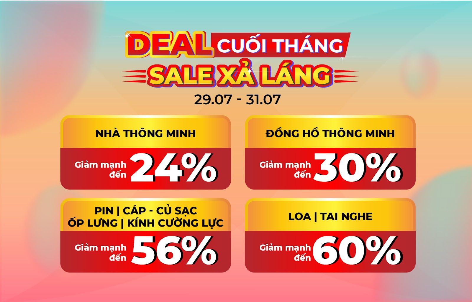 Di Động Việt giảm giá smartphone hơn 8 triệu, phụ kiện đến 65% 