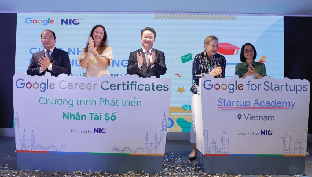 Google và Trung tâm Đổi mới sáng tạo Quốc gia ra mắt Google Career Certificates và Google for Startups: Startup Academy Vietnam