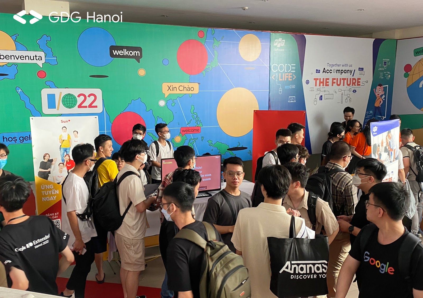 Sự kiện công nghệ Google I/O Extended Hanoi 2022 chào đón hơn 1000 người