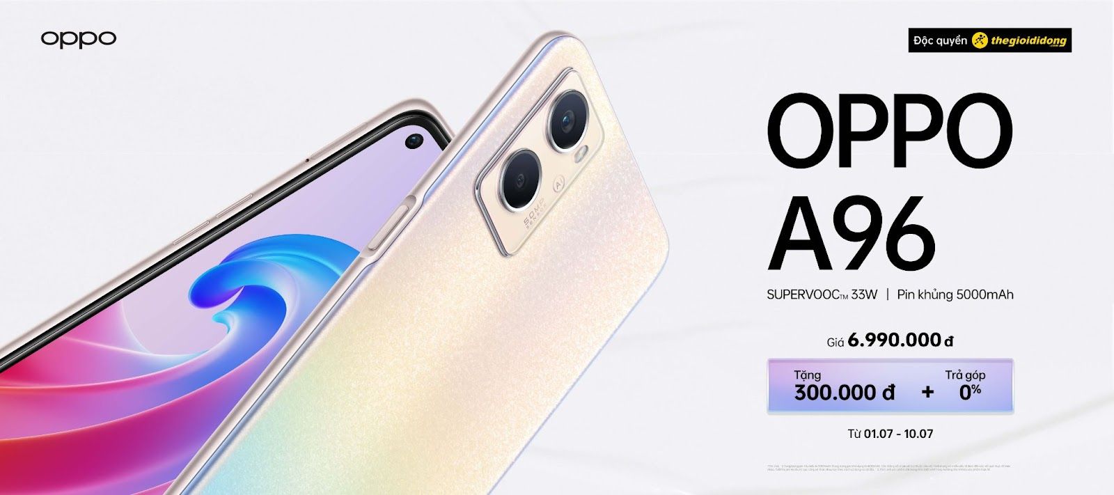 OPPO ra mắt A96 và A57: Thiết kế thời thượng và sạc nhanh