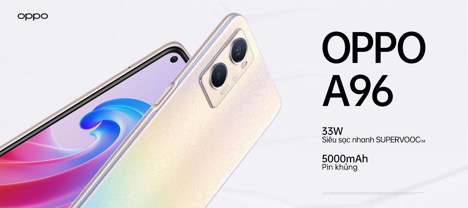 OPPO ra mắt A96 và A57: Thiết kế thời thượng và sạc nhanh