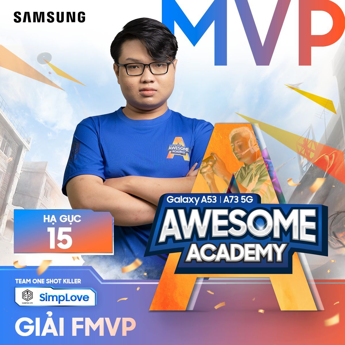 Samsung Awesome Academy vinh danh 'chiến thần' One Shot Killer