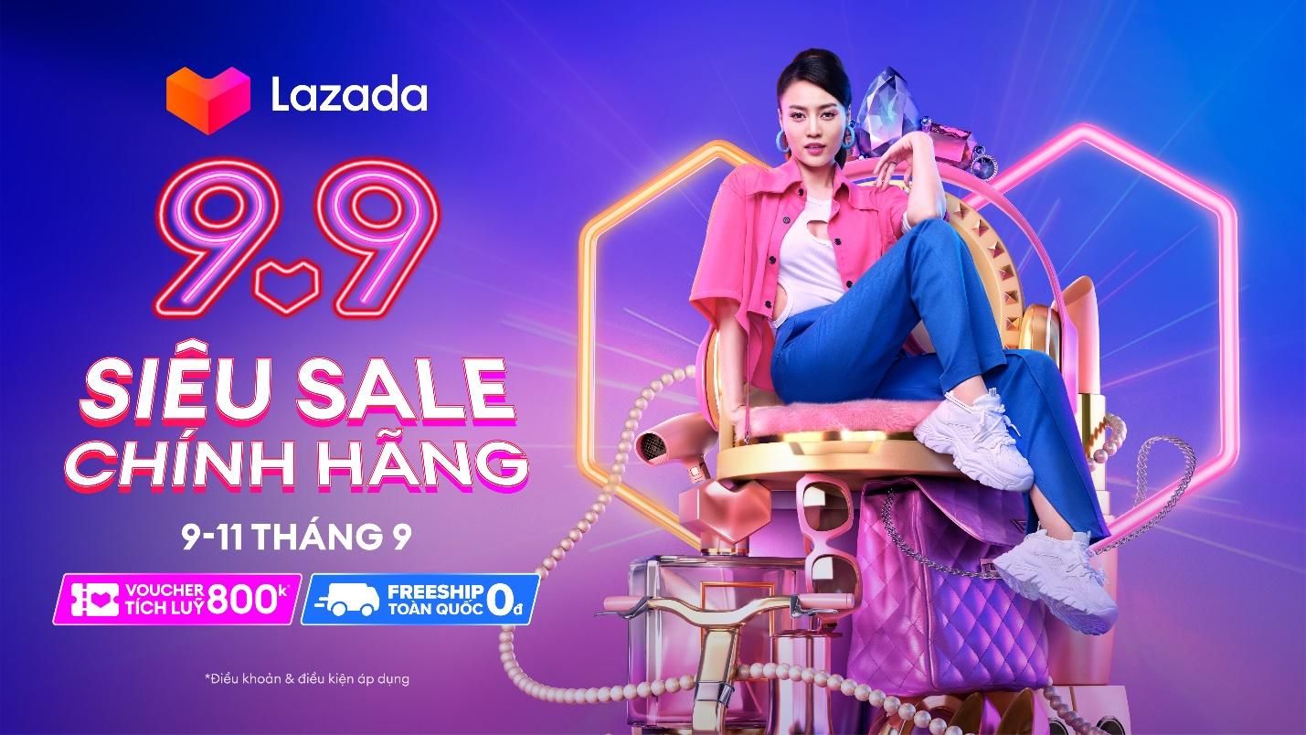 Lazada Việt Nam chính thức khởi động Lễ hội mua sắm 9.9 “Siêu sale chính hãng”