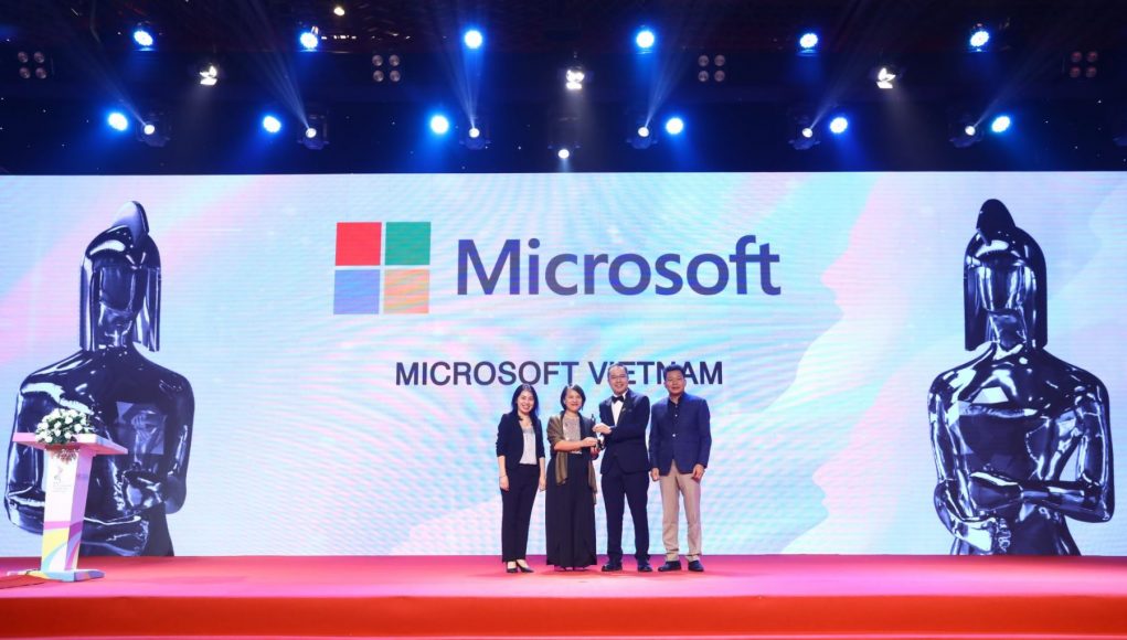 Microsoft Việt Nam được công nhận là "Nơi làm việc tốt nhất Châu Á năm 2022"